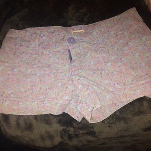 Size one floral print mossimo shorts